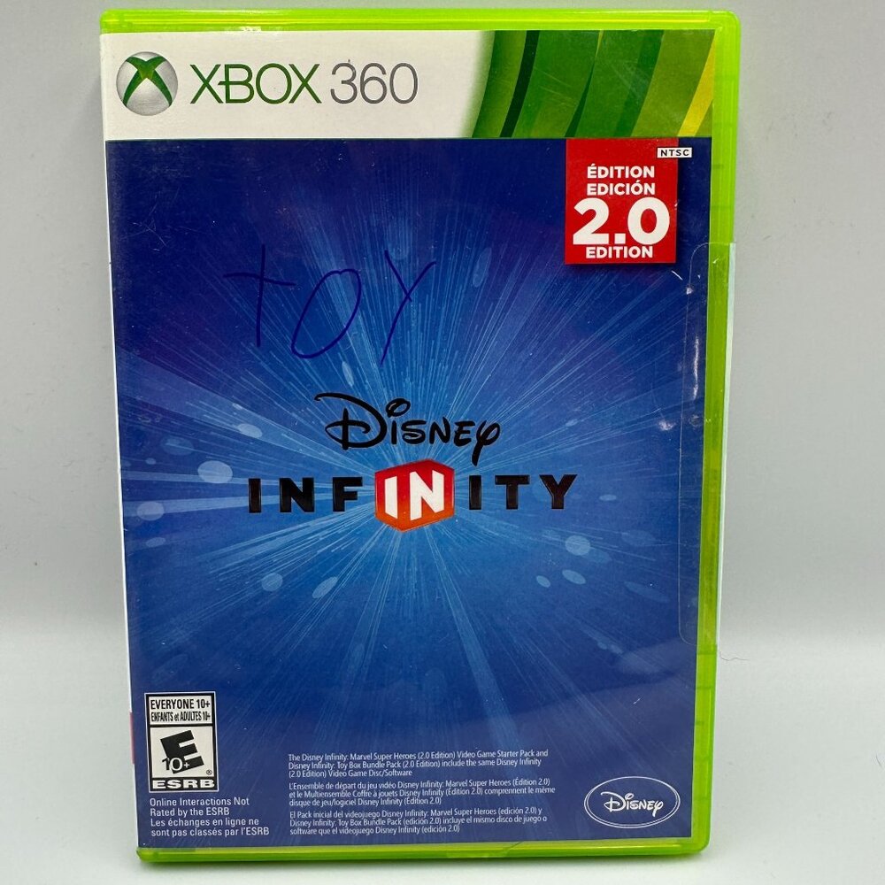 Disney Infinity 20 Edition Xbox 360 Starter Pack Video Game Complete NTSC